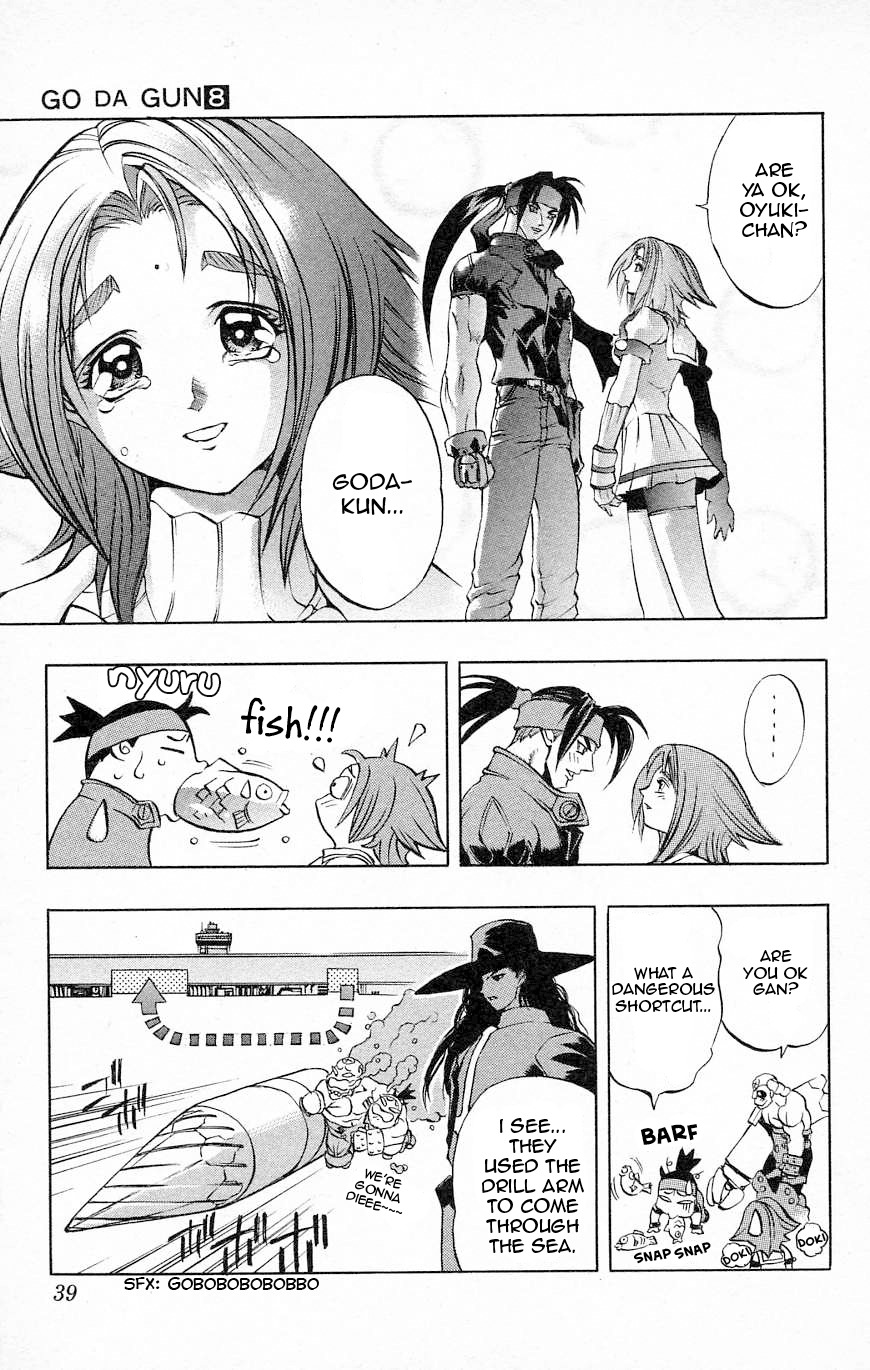 Go Da Gun Chapter 26 page 38 - Chapter 26: Gamma-Nese Showdown!!