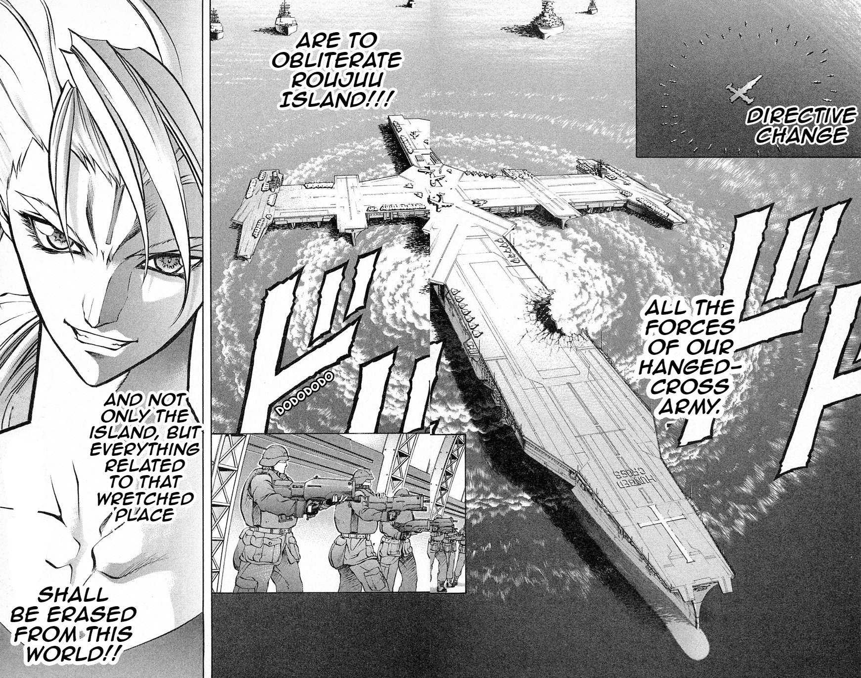 Go Da Gun Chapter 27 page 2 - Chapter 27: Phalanx Cross