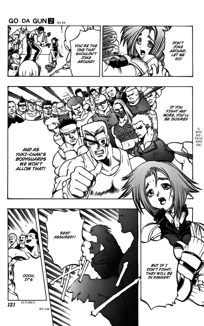 Go Da Gun Chapter 6 page 14 - Chapter 6: Hanged Cross Army