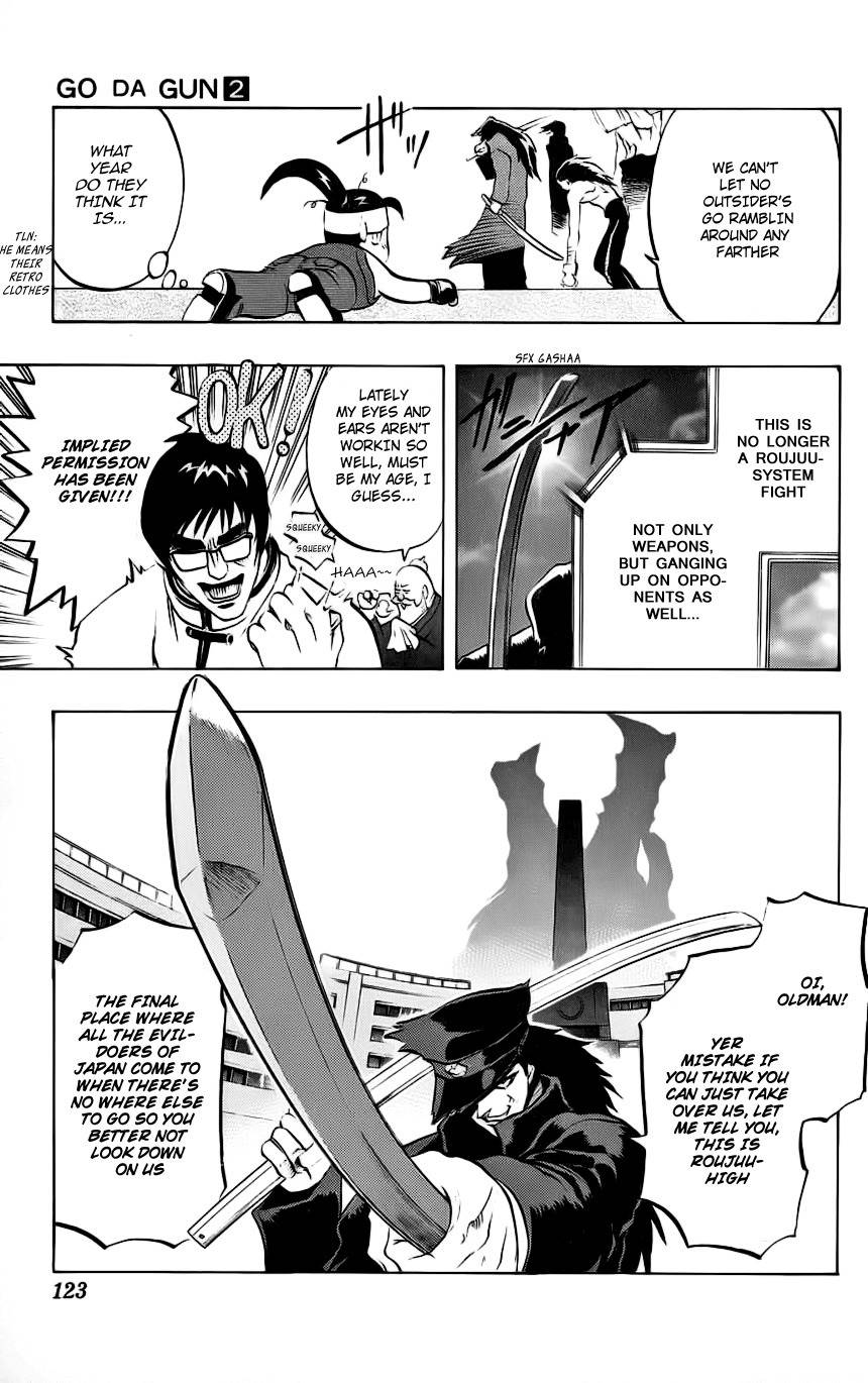 Go Da Gun Chapter 6 page 16 - Chapter 6: Hanged Cross Army