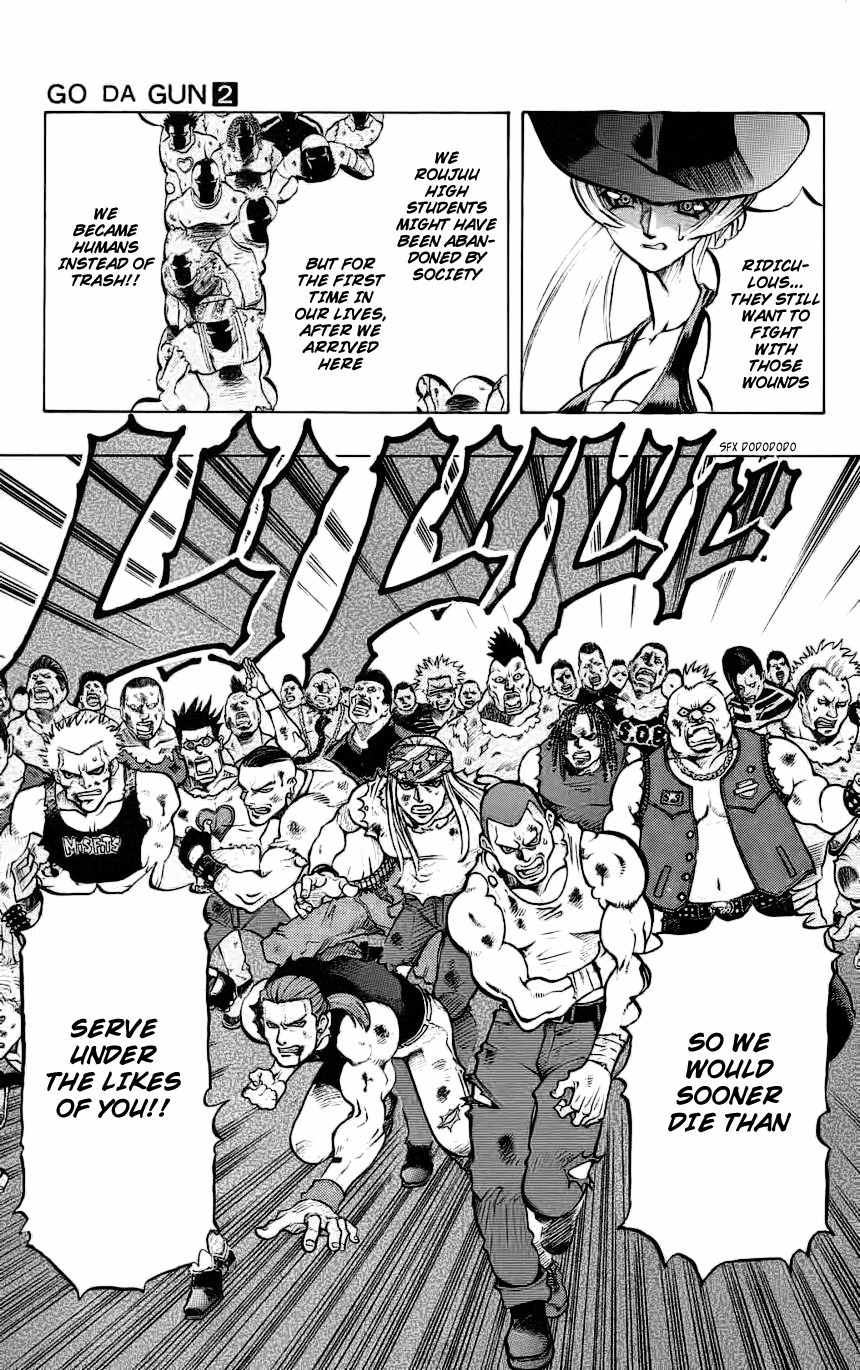 Go Da Gun Chapter 6 page 33 - Chapter 6: Hanged Cross Army