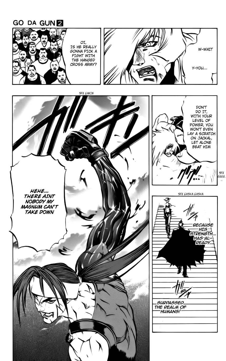 Go Da Gun Chapter 6 page 8 - Chapter 6: Hanged Cross Army
