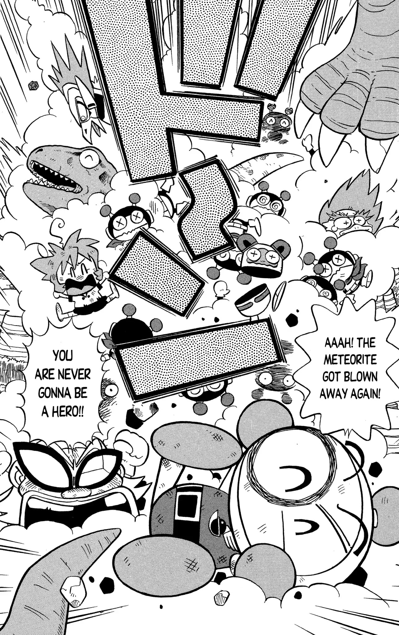 Go For It!! Bomberman Jetters Chapter 2 page 19 - Chapter 2: A Superhero Appears?!