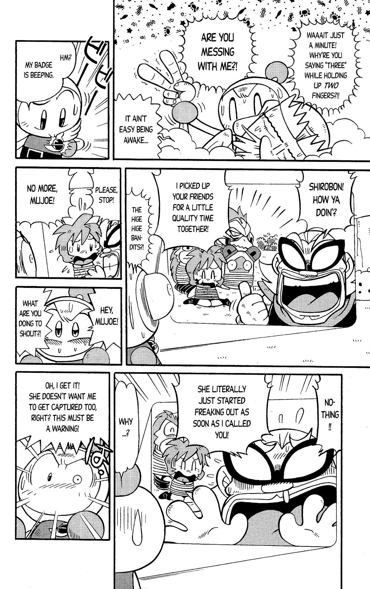 Go For It!! Bomberman Jetters Chapter 3 page 10 - Chapter 3: A Ton of Wishes!