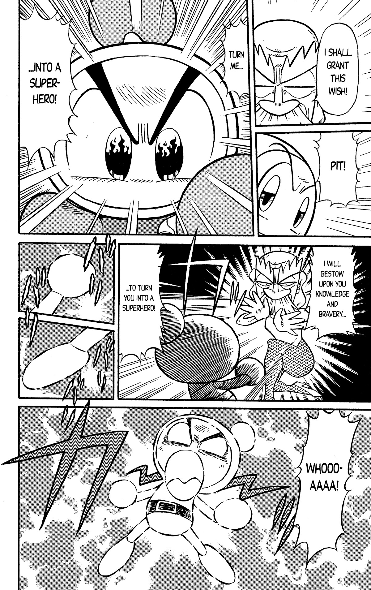 Go For It!! Bomberman Jetters Chapter 3 page 12 - Chapter 3: A Ton of Wishes!