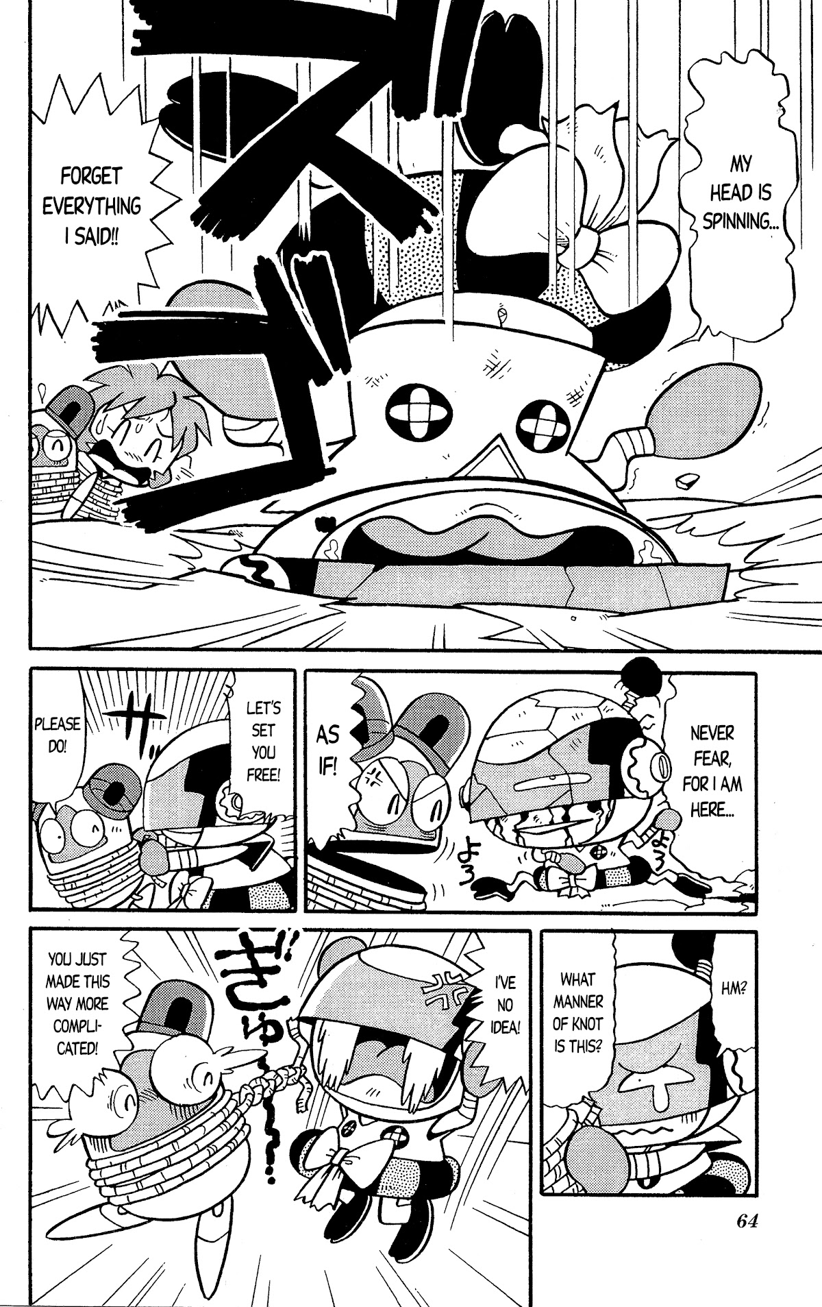 Go For It!! Bomberman Jetters Chapter 3 page 16 - Chapter 3: A Ton of Wishes!