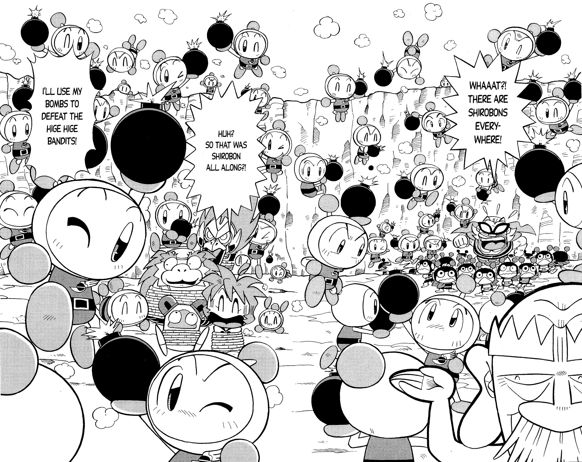Go For It!! Bomberman Jetters Chapter 3 page 18 - Chapter 3: A Ton of Wishes!