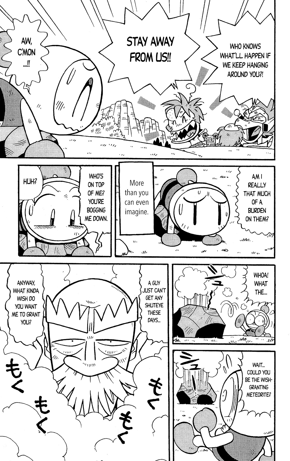 Go For It!! Bomberman Jetters Chapter 3 page 7 - Chapter 3: A Ton of Wishes!