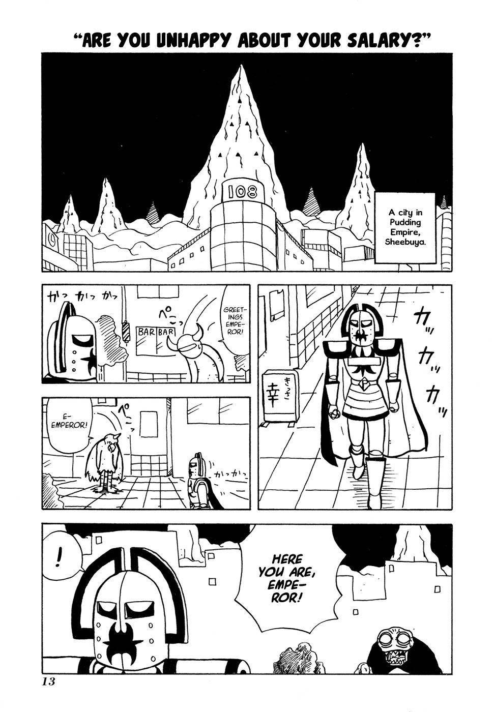 Go Go! Purin Teikoku Chapter 2 page 1 - Chapter 2: Are You Unhappy about Your Salary?