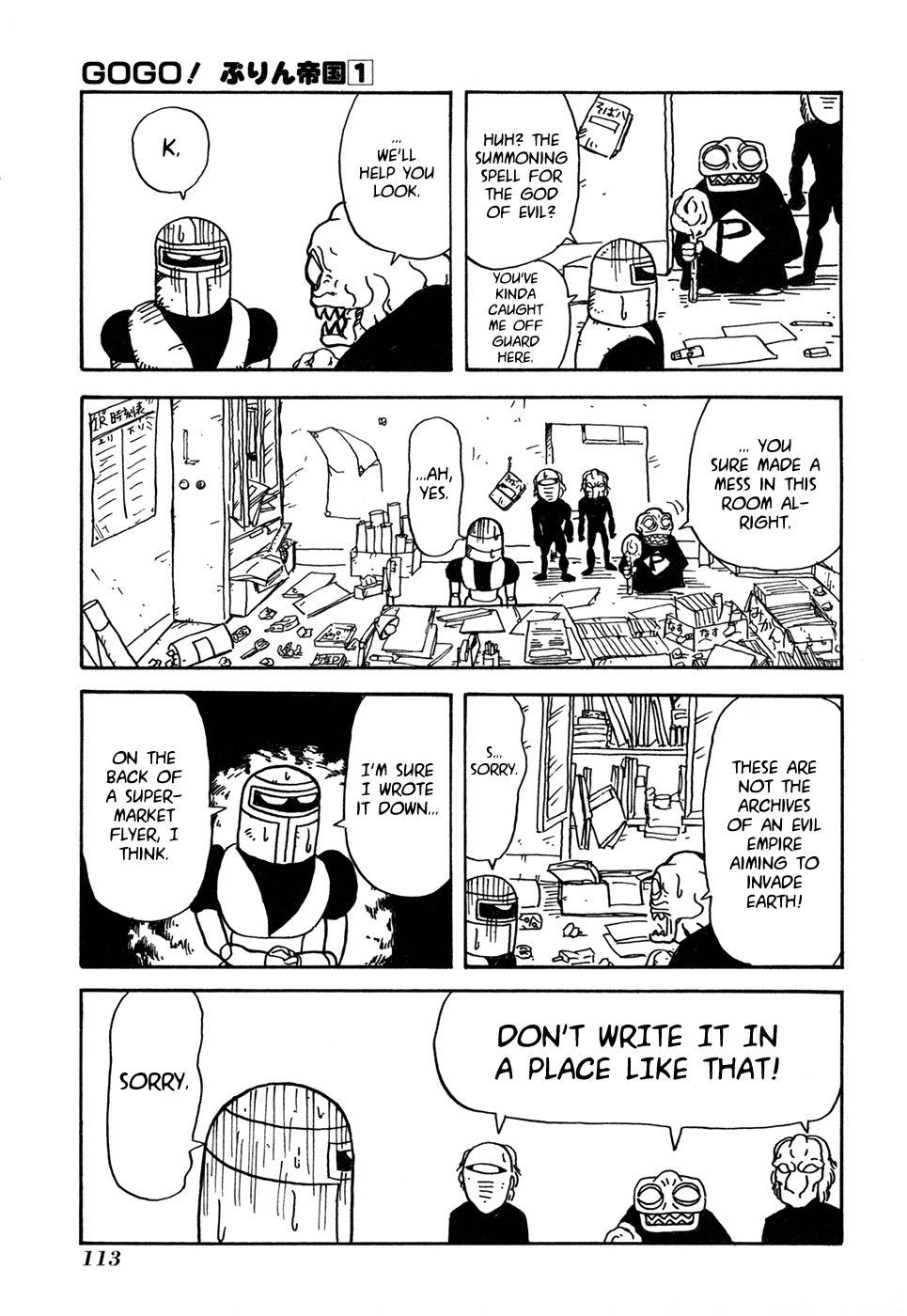 Go Go! Purin Teikoku Chapter 21 page 4 - Chapter 21: I'm Sure It Was 'Bippity Bappity Boo!'