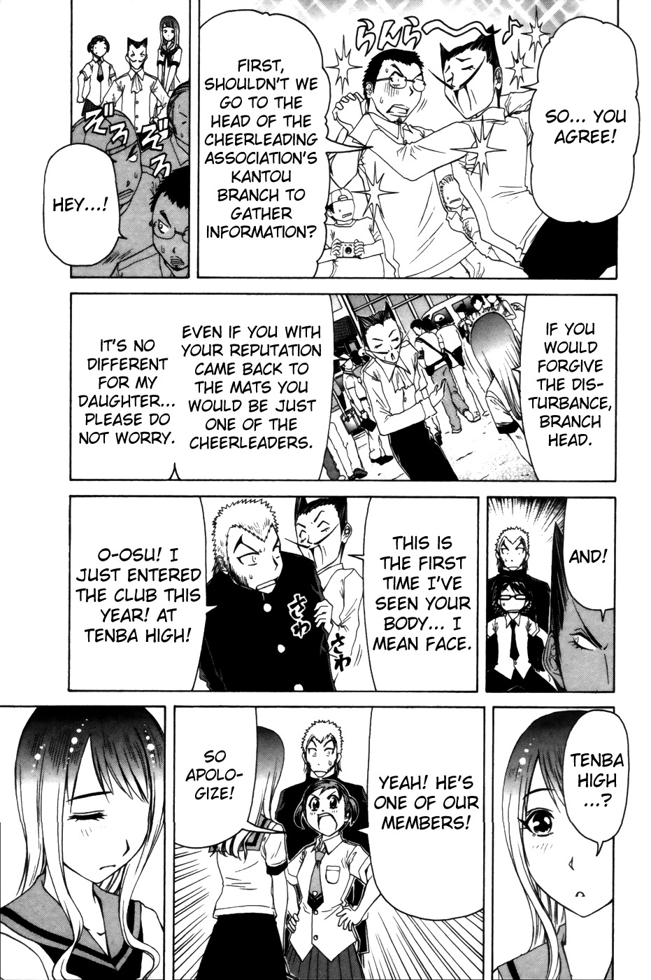 Go! Tenba Cheerleaders Chapter 25 page 14 - Chapter 25