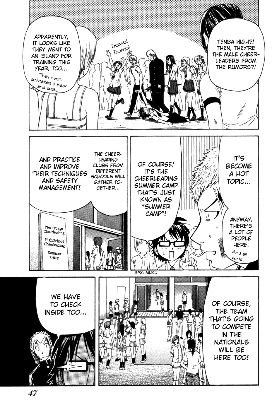 Go! Tenba Cheerleaders Chapter 25 page 6 - Chapter 25