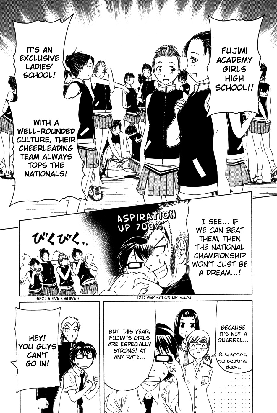 Go! Tenba Cheerleaders Chapter 25 page 7 - Chapter 25