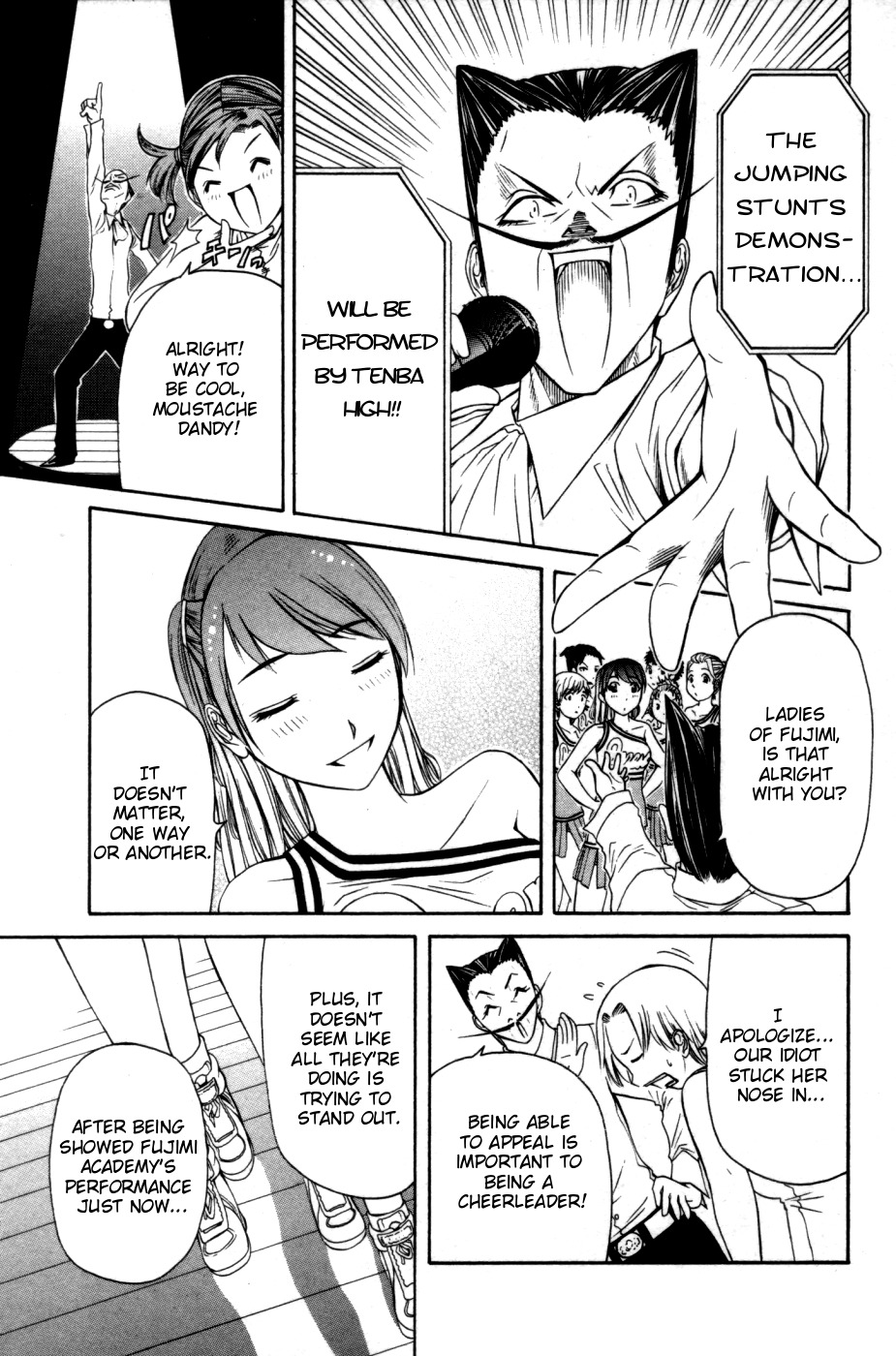Go! Tenba Cheerleaders Chapter 26 page 17 - Chapter 26