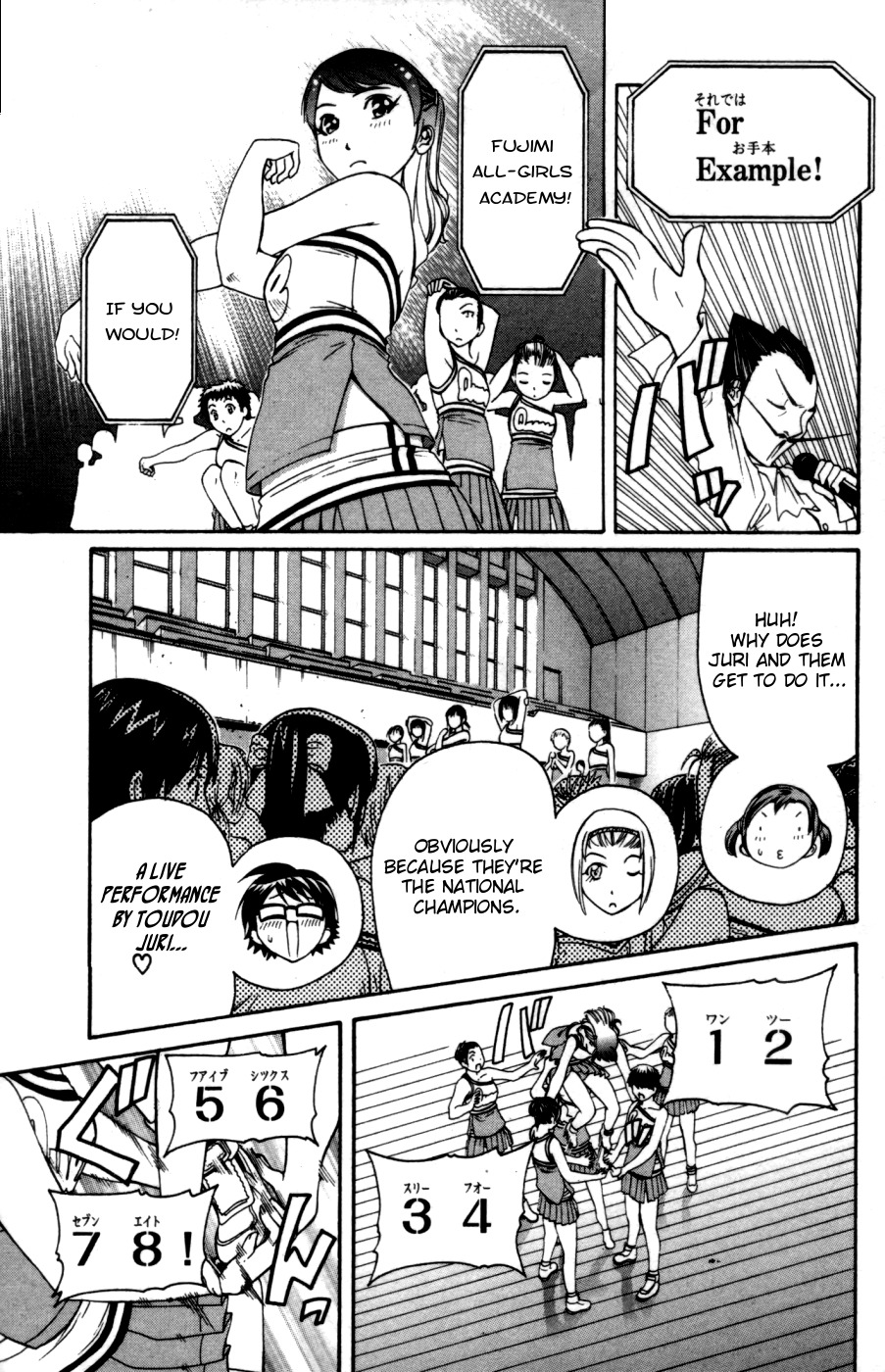 Go! Tenba Cheerleaders Chapter 26 page 9 - Chapter 26