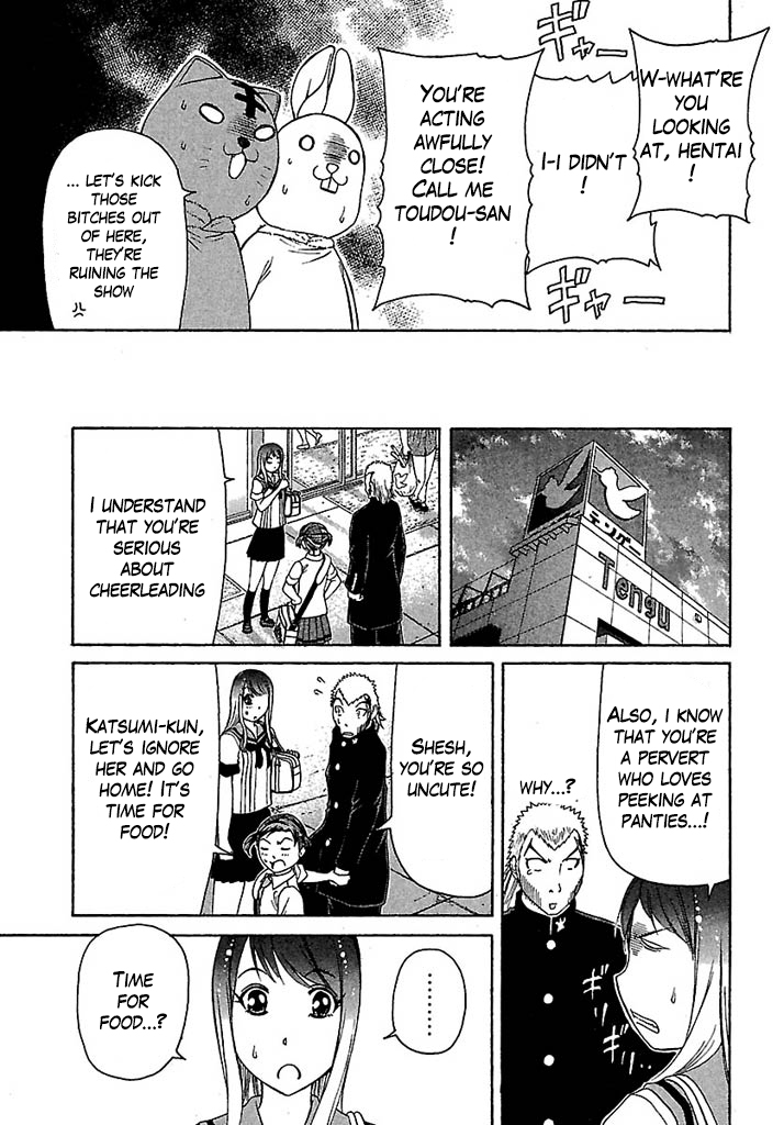 Go! Tenba Cheerleaders Chapter 32 page 23 - Chapter 32: The queen. Juuri sama’s reverie?!