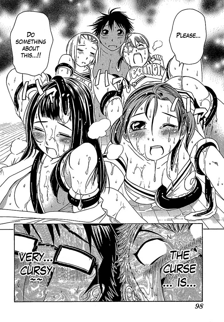 Go! Tenba Cheerleaders Chapter 34 page 20 - Chapter 34: Terror!! The slippery slimy hell!!