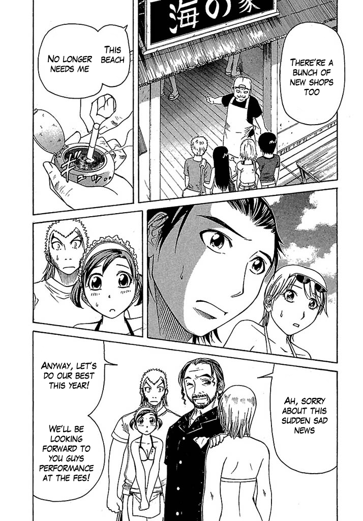 Go! Tenba Cheerleaders Chapter 35 page 21 - Chapter 35: Burn! Special Training at the Beach!
