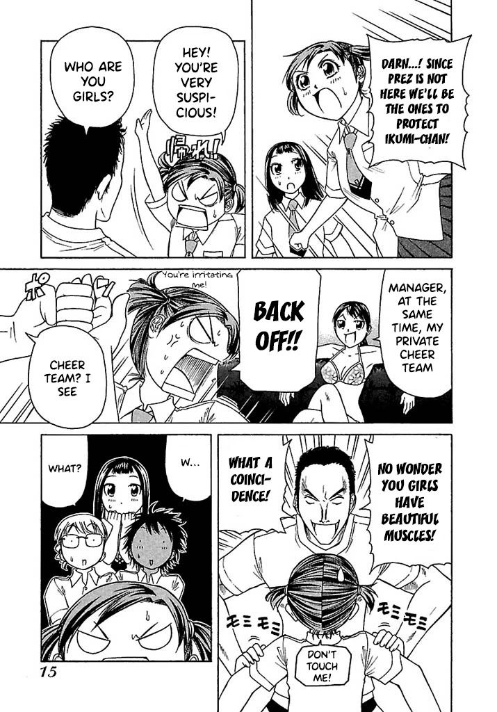 Go! Tenba Cheerleaders Chapter 39 page 13 - Chapter 39: A Huge Dispute?! Olympic Girl Again!!