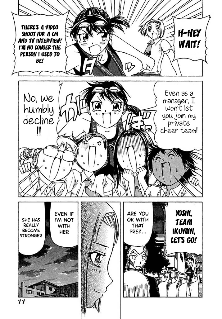 Go! Tenba Cheerleaders Chapter 39 page 9 - Chapter 39: A Huge Dispute?! Olympic Girl Again!!