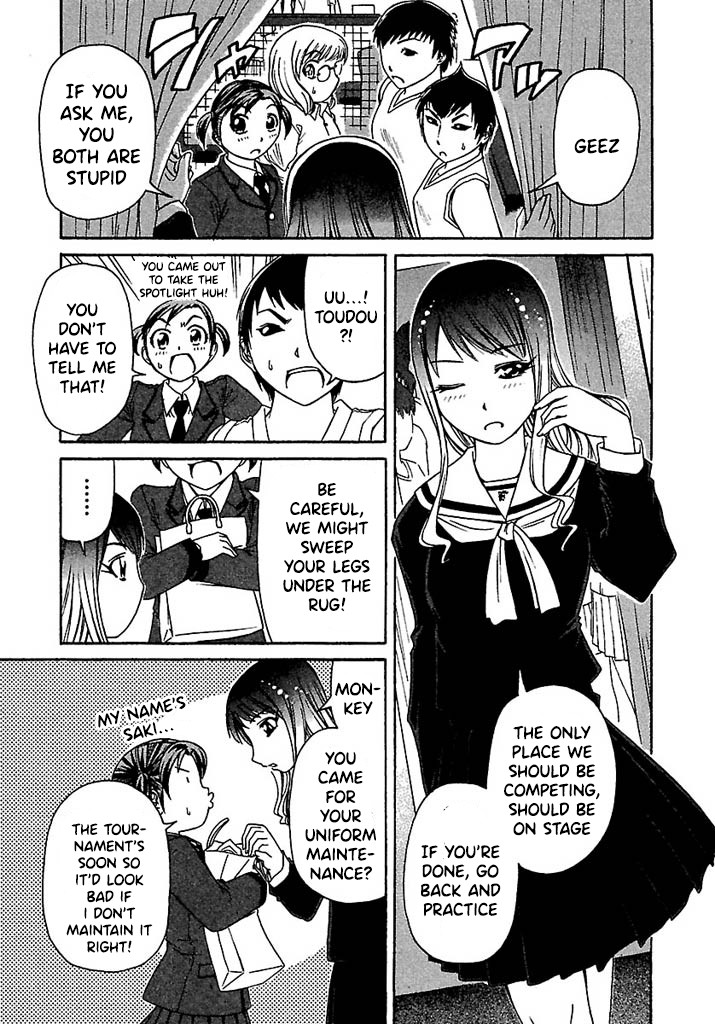 Go! Tenba Cheerleaders Chapter 42 page 14 - Chapter 42: Coincidence?! Noisy!! The Appearance of a Formidable Enemy (Rival) !!