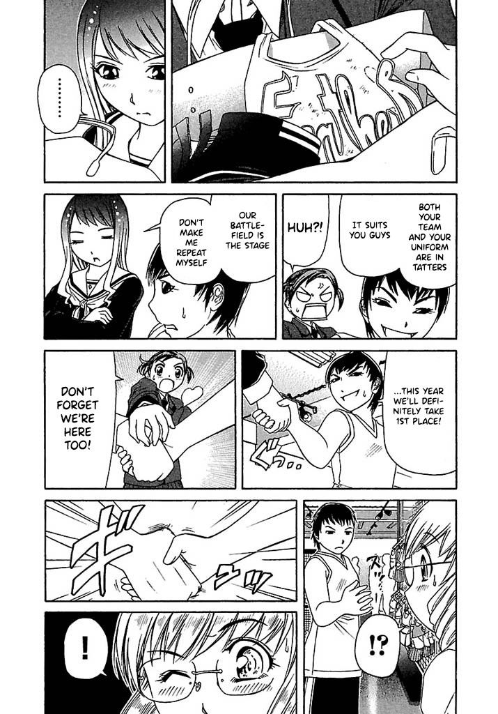 Go! Tenba Cheerleaders Chapter 42 page 15 - Chapter 42: Coincidence?! Noisy!! The Appearance of a Formidable Enemy (Rival) !!