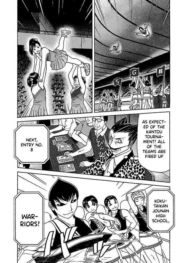 Go! Tenba Cheerleaders Chapter 43 page 13 - Chapter 43: Inevitable Clash!! Kantou Tournament, Start!!