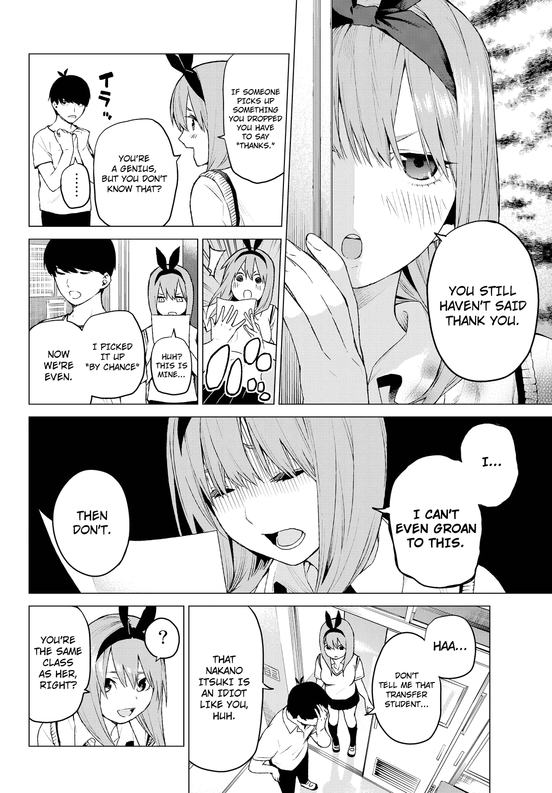 Go-Toubun no Hanayome Chapter 0 page 28 - Chapter 0: Oneshot