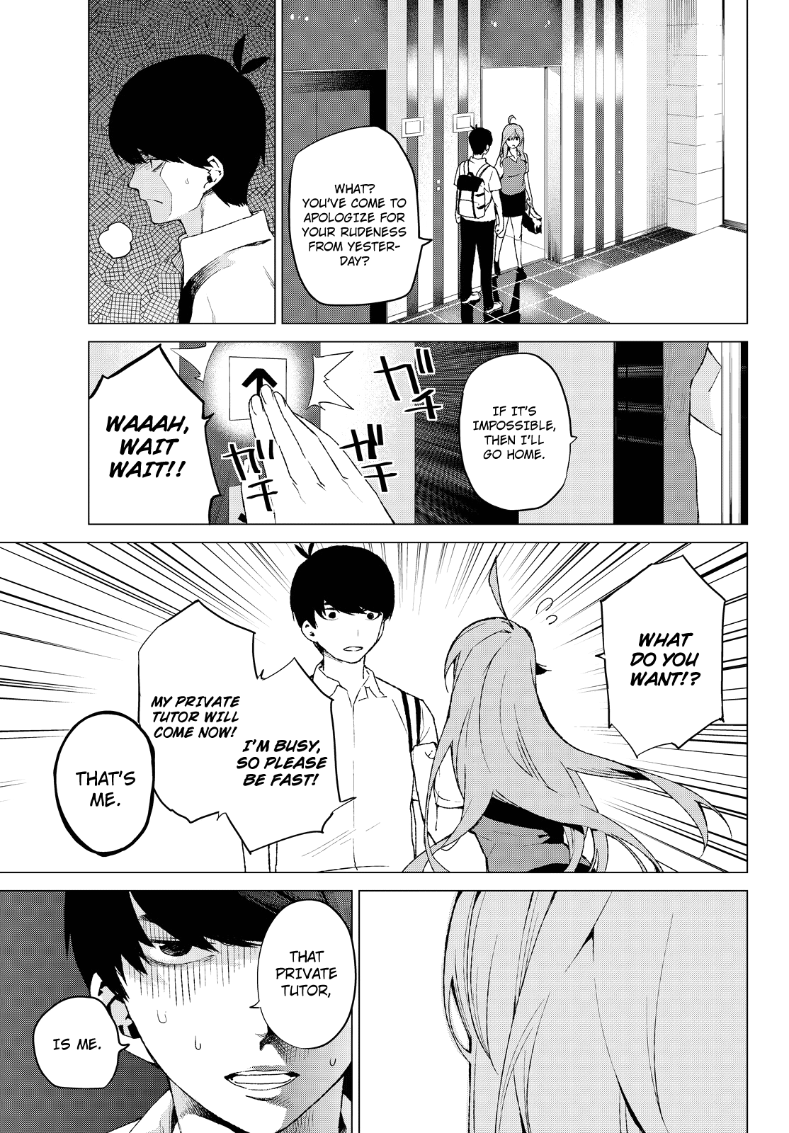 Go-Toubun no Hanayome Chapter 0 page 35 - Chapter 0: Oneshot
