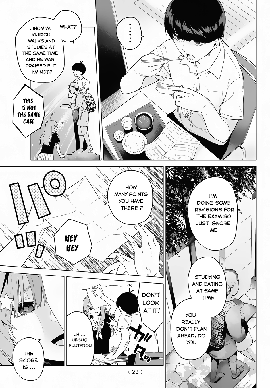 Go-Toubun no Hanayome Chapter 1 page 10 - Chapter 1: Five Equal Brides