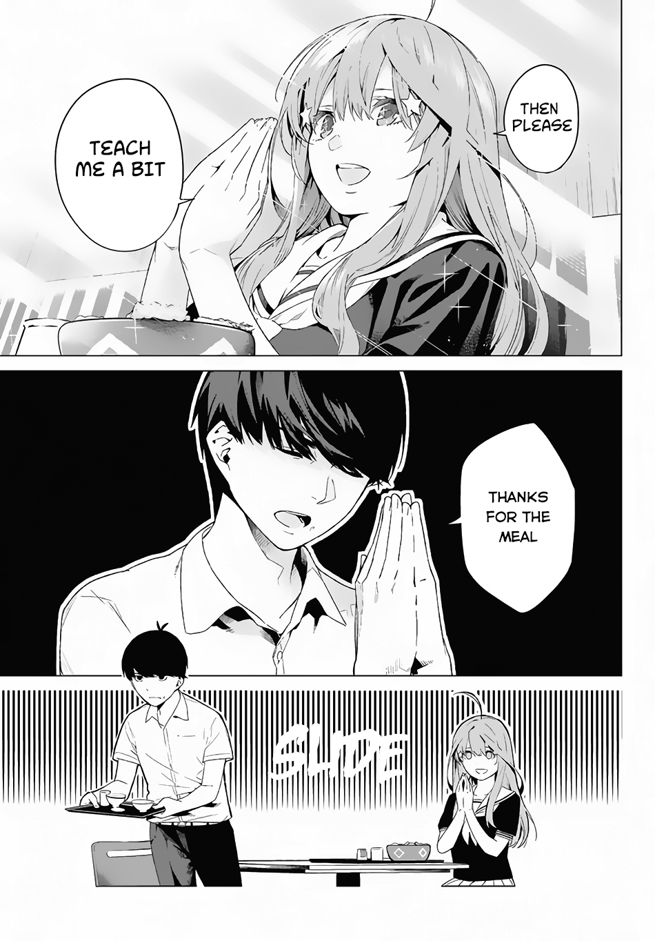 Go-Toubun no Hanayome Chapter 1 page 12 - Chapter 1: Five Equal Brides