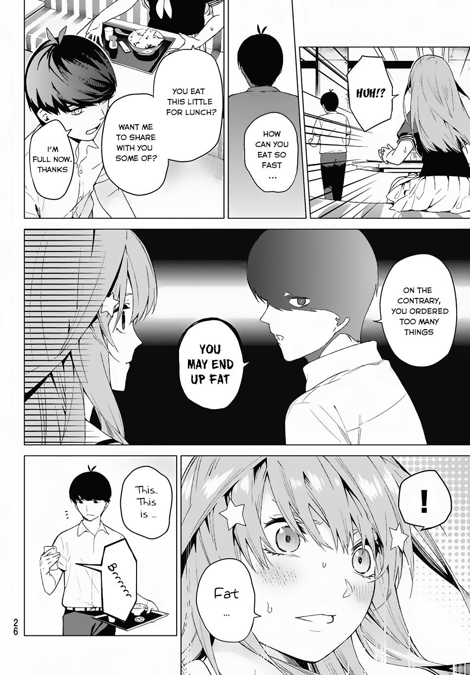 Go-Toubun no Hanayome Chapter 1 page 13 - Chapter 1: Five Equal Brides