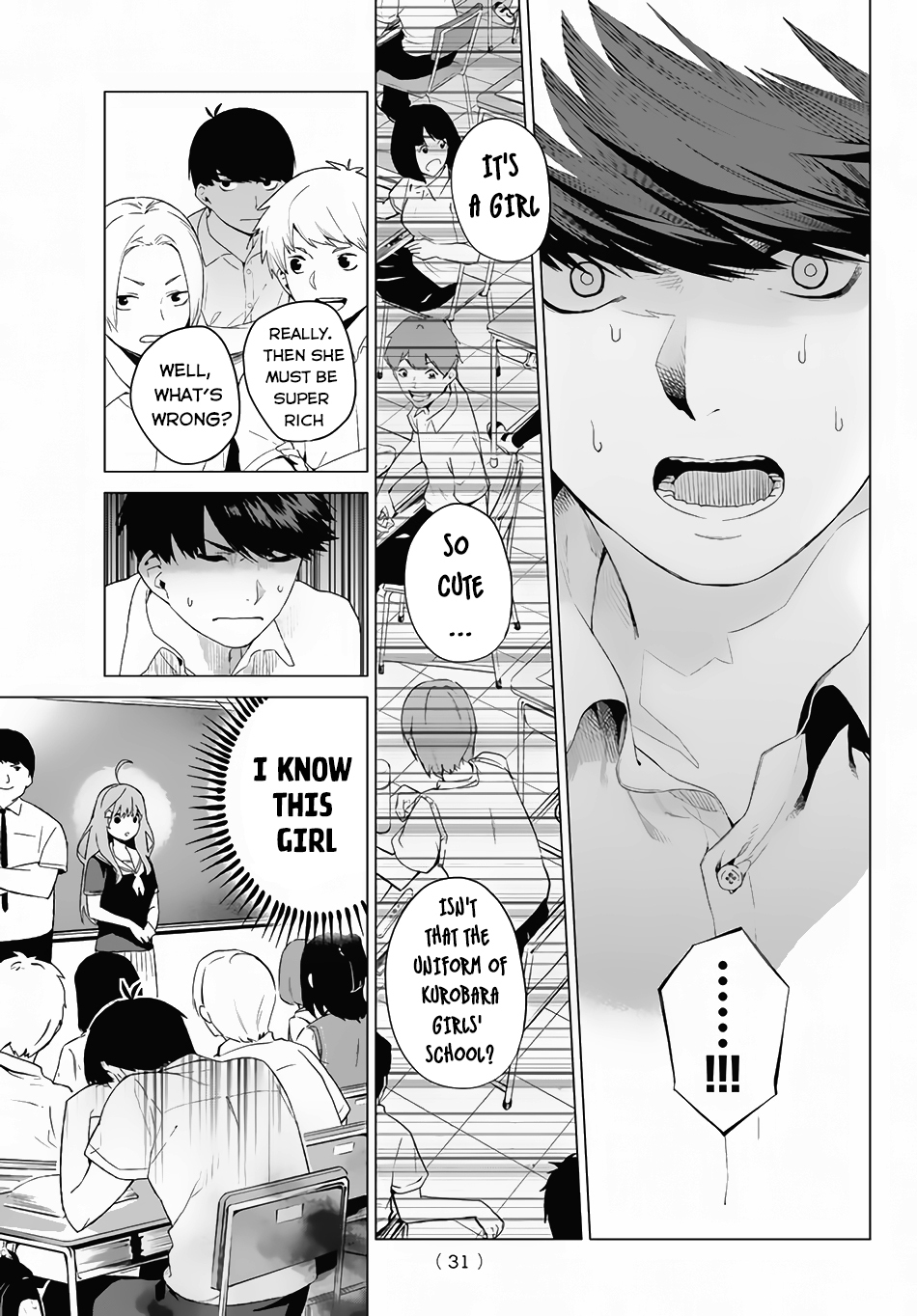 Go-Toubun no Hanayome Chapter 1 page 18 - Chapter 1: Five Equal Brides
