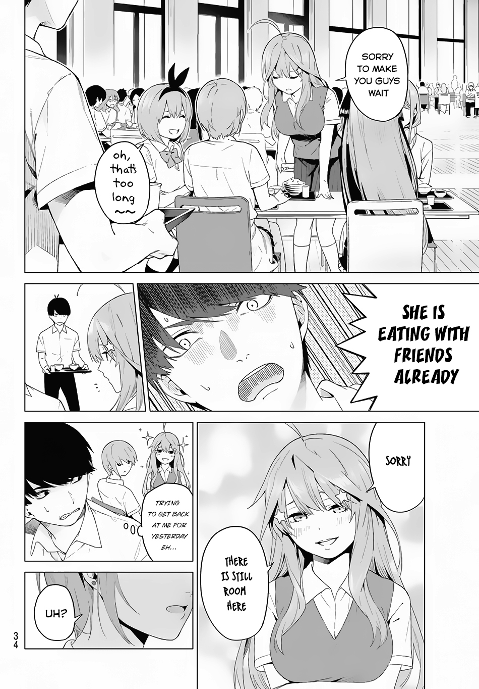 Go-Toubun no Hanayome Chapter 1 page 21 - Chapter 1: Five Equal Brides