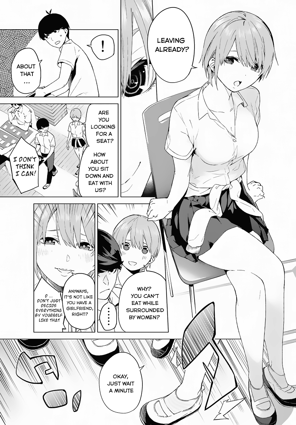 Go-Toubun no Hanayome Chapter 1 page 22 - Chapter 1: Five Equal Brides