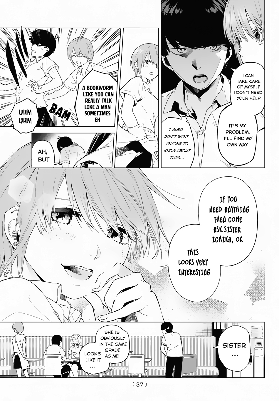 Go-Toubun no Hanayome Chapter 1 page 24 - Chapter 1: Five Equal Brides