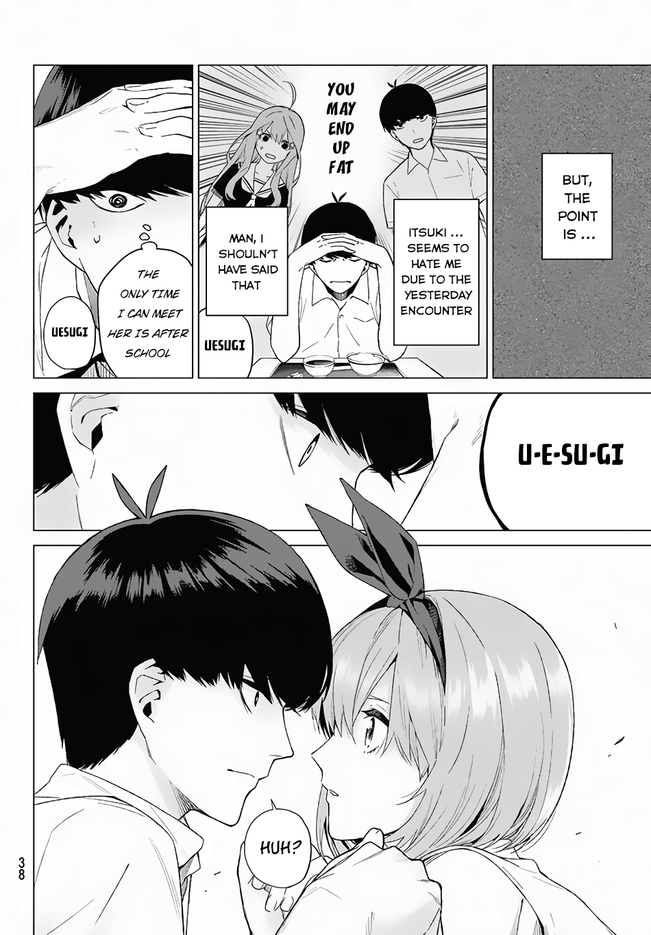 Go-Toubun no Hanayome Chapter 1 page 25 - Chapter 1: Five Equal Brides