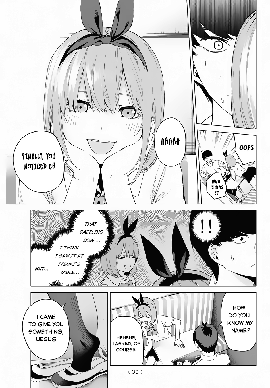 Go-Toubun no Hanayome Chapter 1 page 26 - Chapter 1: Five Equal Brides