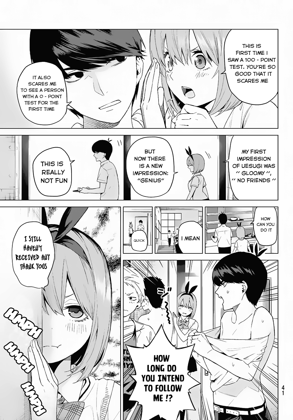 Go-Toubun no Hanayome Chapter 1 page 28 - Chapter 1: Five Equal Brides