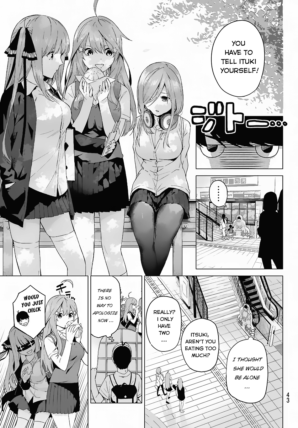 Go-Toubun no Hanayome Chapter 1 page 30 - Chapter 1: Five Equal Brides