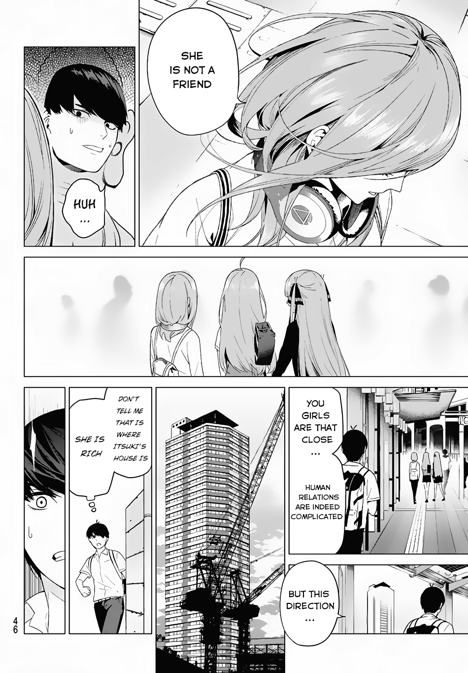 Go-Toubun no Hanayome Chapter 1 page 33 - Chapter 1: Five Equal Brides