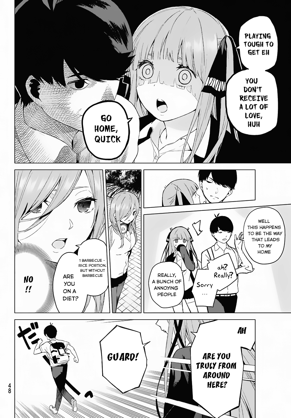 Go-Toubun no Hanayome Chapter 1 page 35 - Chapter 1: Five Equal Brides