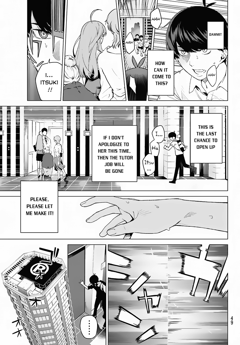 Go-Toubun no Hanayome Chapter 1 page 36 - Chapter 1: Five Equal Brides
