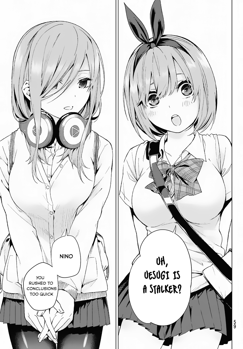 Go-Toubun no Hanayome Chapter 1 page 46 - Chapter 1: Five Equal Brides