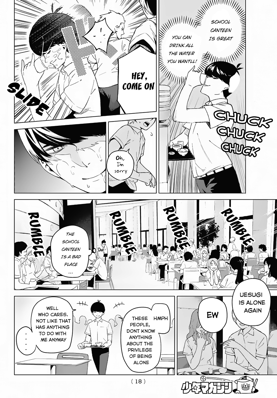 Go-Toubun no Hanayome Chapter 1 page 5 - Chapter 1: Five Equal Brides