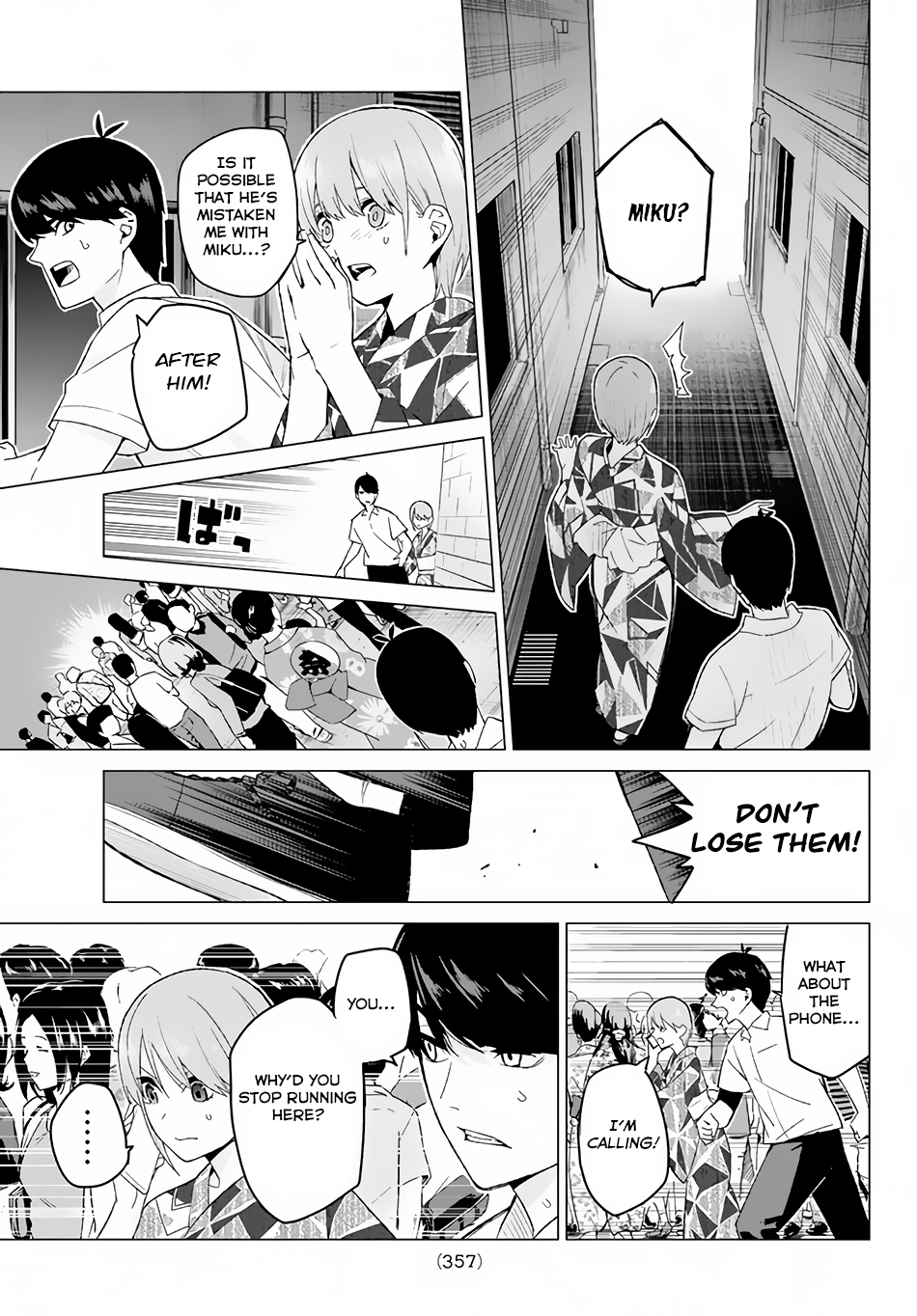 Go-Toubun no Hanayome Chapter 10 page 14 - Chapter 10: Today is Holiday (4)