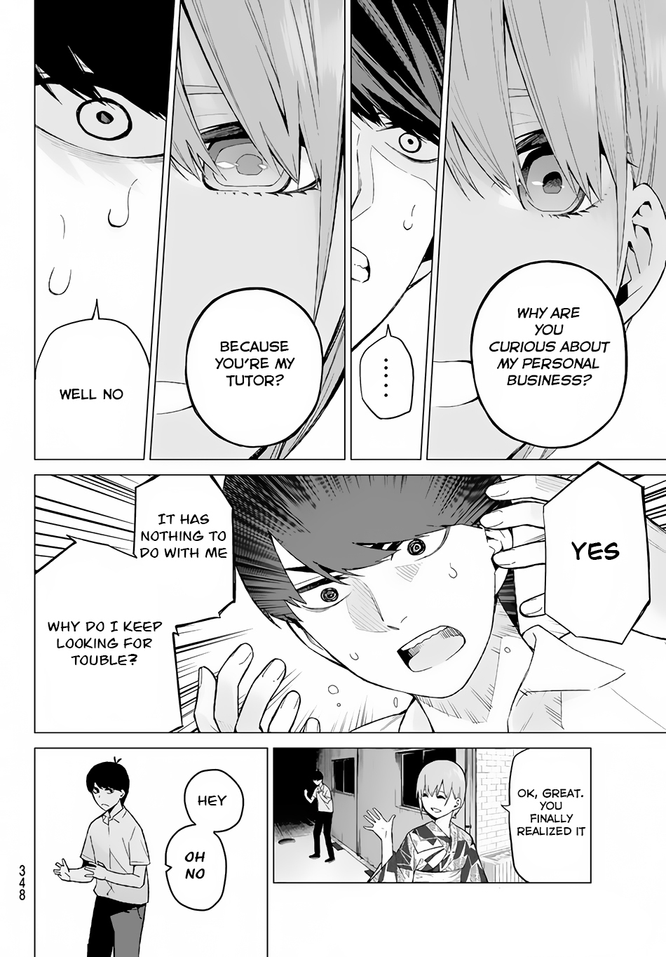 Go-Toubun no Hanayome Chapter 10 page 5 - Chapter 10: Today is Holiday (4)