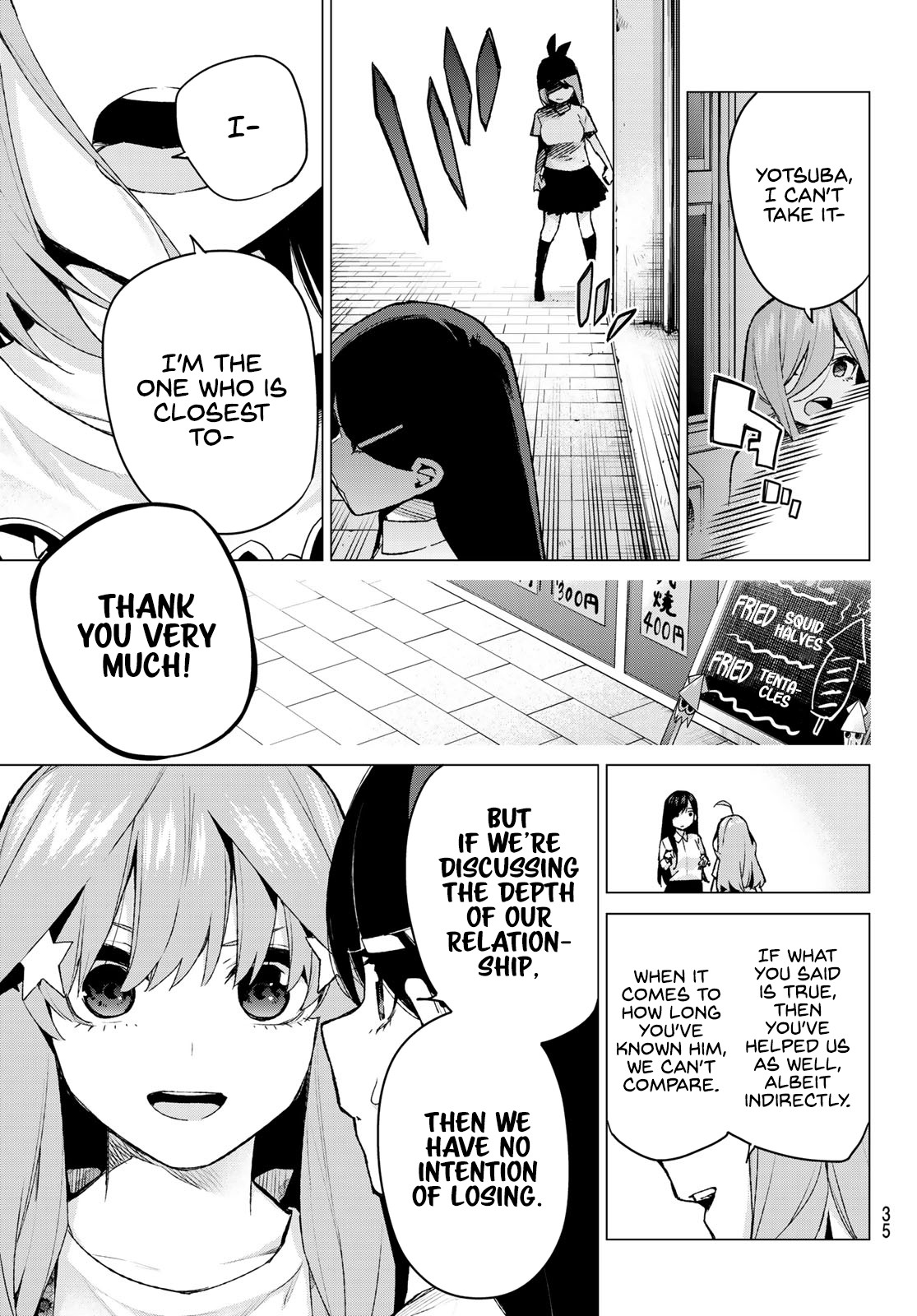 Go-Toubun no Hanayome Chapter 100 page 18 - Chapter 100: The Sunrise Festival - Day 2