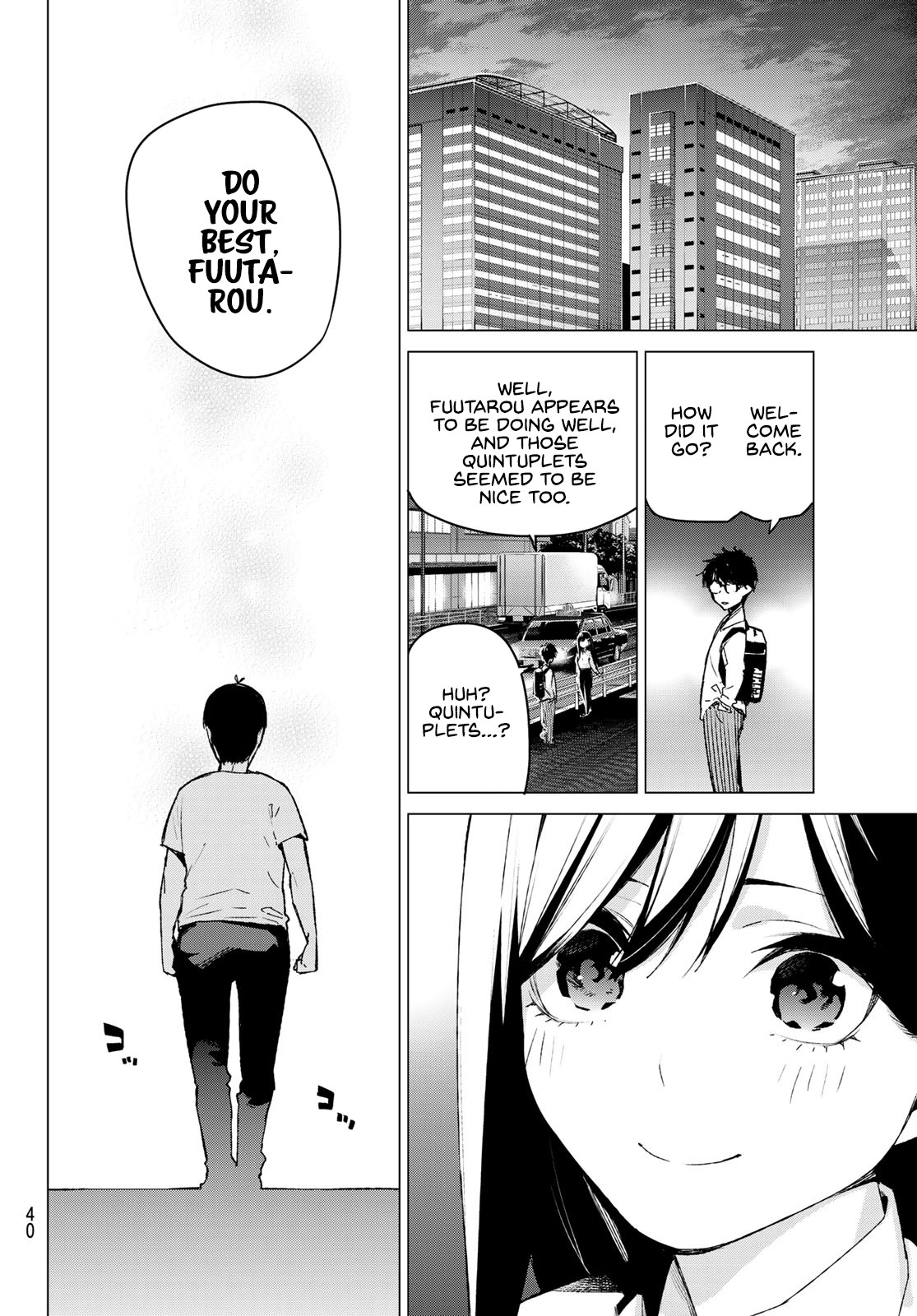 Go-Toubun no Hanayome Chapter 100 page 23 - Chapter 100: The Sunrise Festival - Day 2
