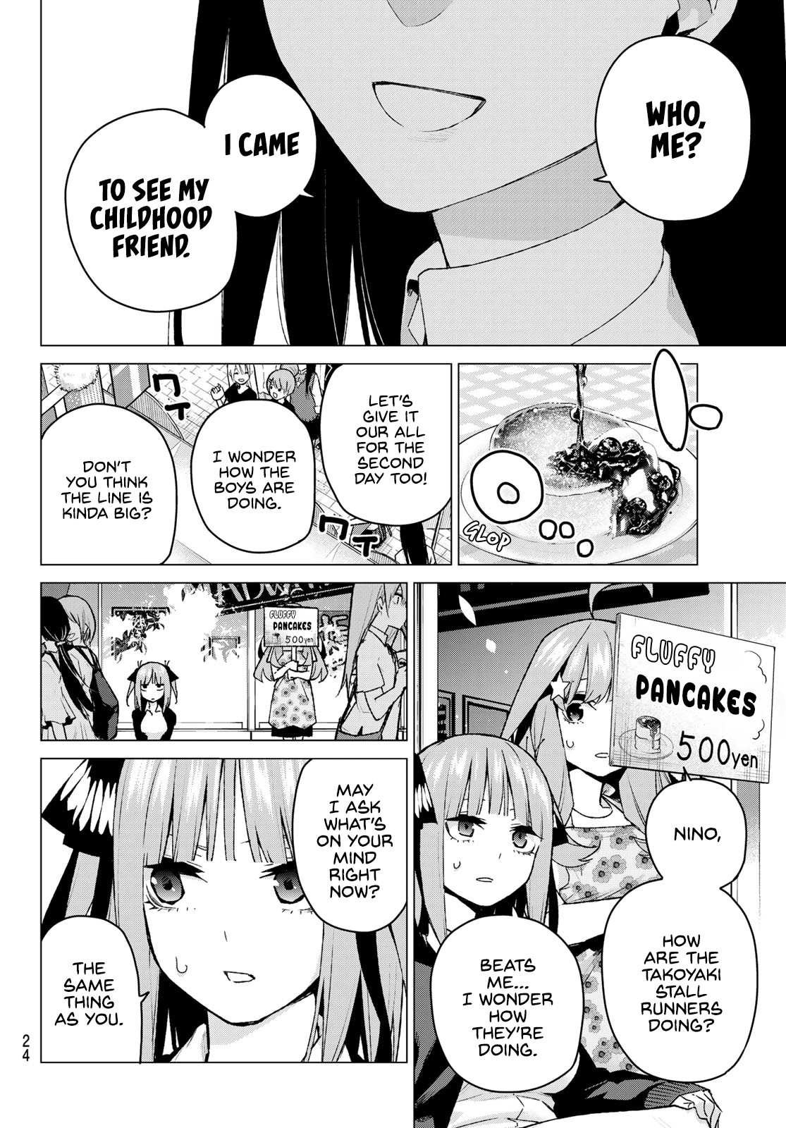 Go-Toubun no Hanayome Chapter 100 page 7 - Chapter 100: The Sunrise Festival - Day 2